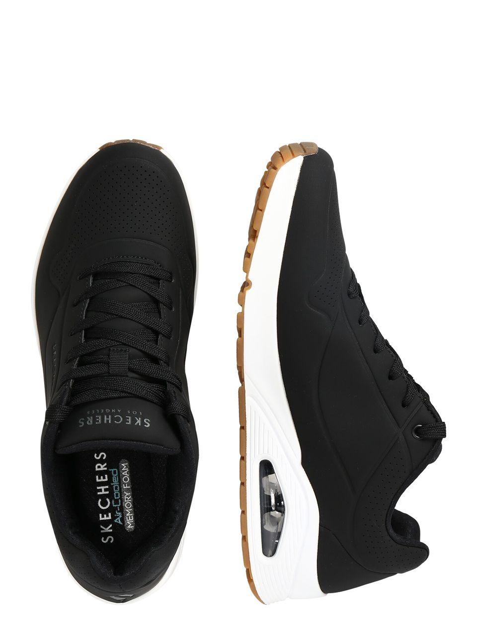 Sneakers laag 'Uno'  zwart