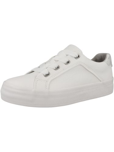 Sneakers laag  wit / zilver