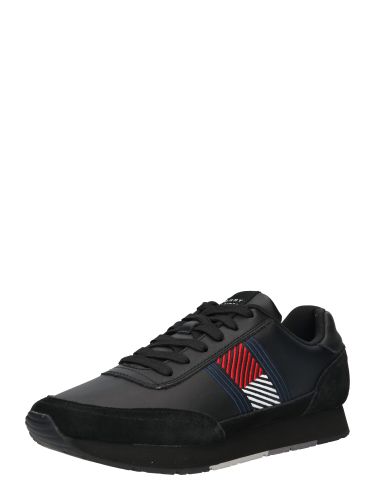 Sneakers laag  zwart / rood / wit / blauw