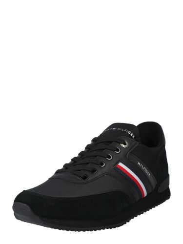 Sneakers laag  zwart / wit / rood / marine