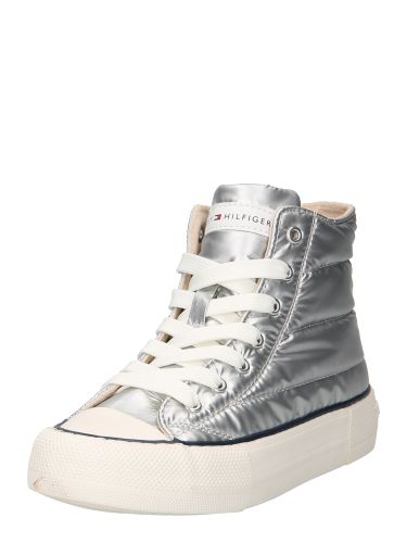 Sneakers  zilver / wit / rood / navy