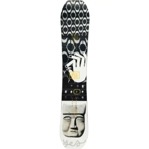 Snowboard Yes Dicey (152cm - Zwart)