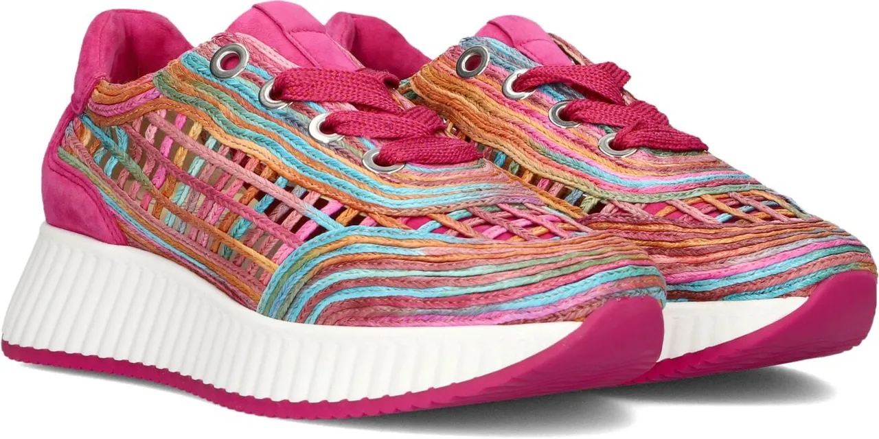 SOFTWAVES Dames Lage Sneakers Ariana - Roze