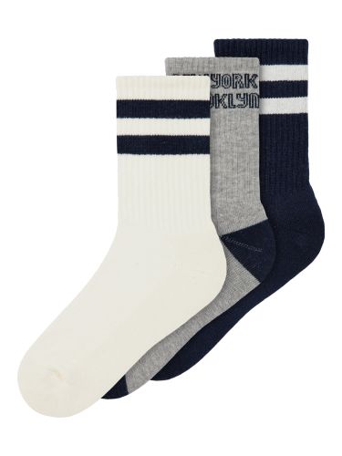 Sokken 'KEAN'  grijs / zwart / wit