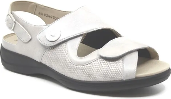 Solidus -Dames - grijs - sandalen