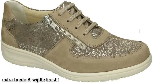 Solidus -Dames - taupe - sneakers