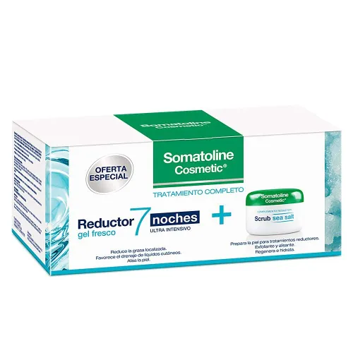 Somatoline gel REDUCTOR ULTRA INTENSIVO 7 NOCHES LOTE 2 pz