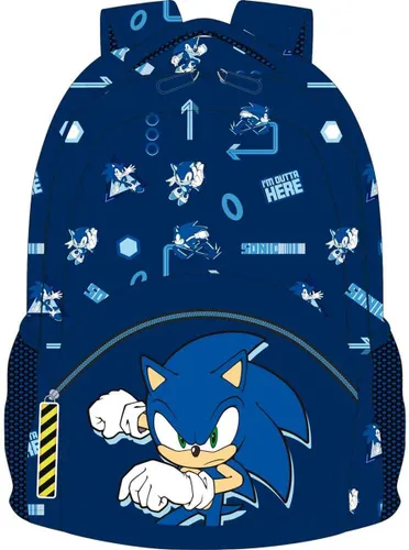Sonic the Hedgehog Rugzak - Backpak - Schooltas - Polyester - 42 CM