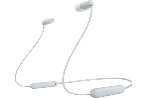 Sony WI-C100 Draadloze Bluetooth-hoofdtelefoon