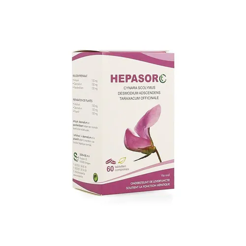 SoriaBel Hepasor CT 60 tabletten
