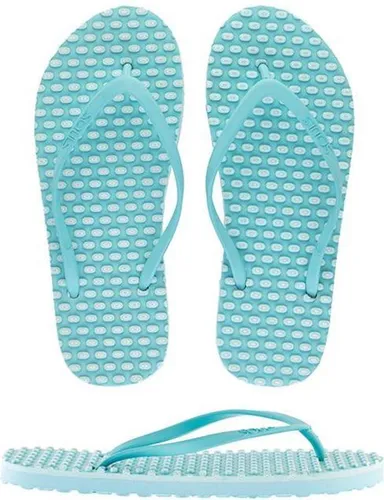 Souls Slippers - Comfort - Turquoise White