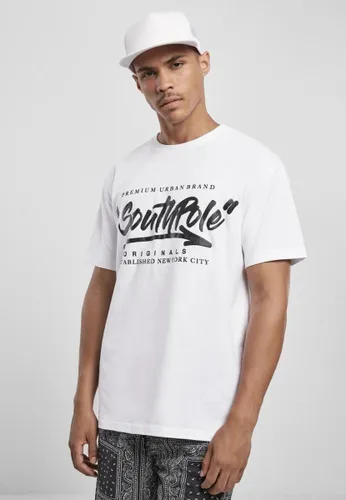 Southpole - Short Sleeve Heren T-shirt - XL - Wit