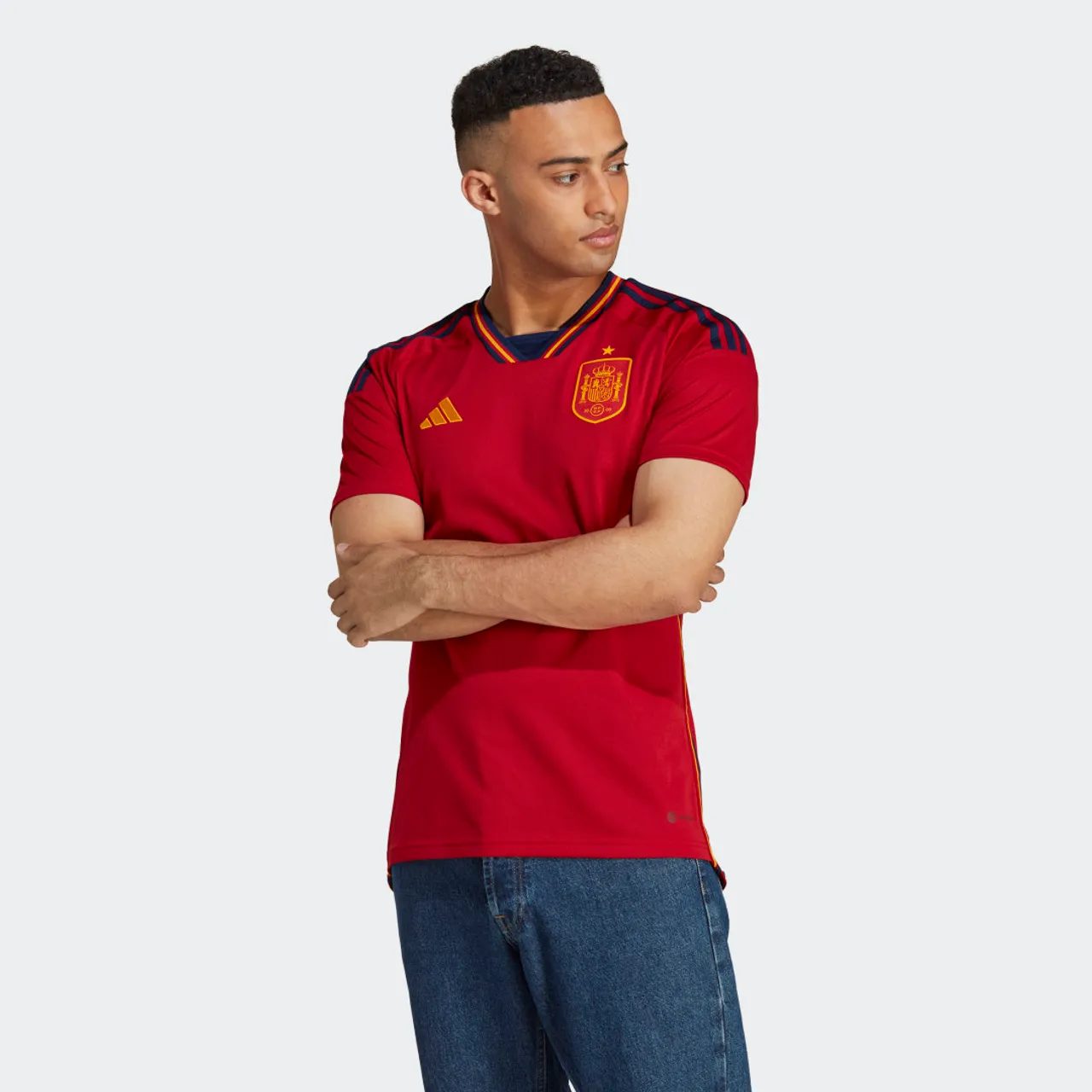 Spain 22 Home Jersey