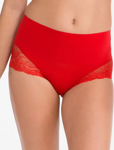 Spanx Undie Tectable Lace Hi Hipster Rood