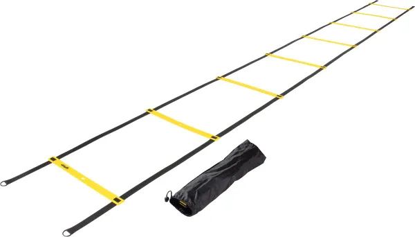 Speedladder - VirtuFit Loopladder - Met Opbergtas - 4 meter - Fitness / Voetbal