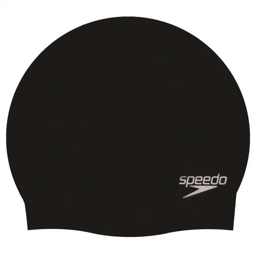 Speedo - Plain Moulded Silicone Cap - Badmuts zwart
