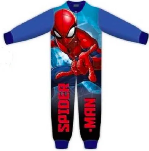 Spiderman onesie - coral fleece - Spider-Man huispak pyjama