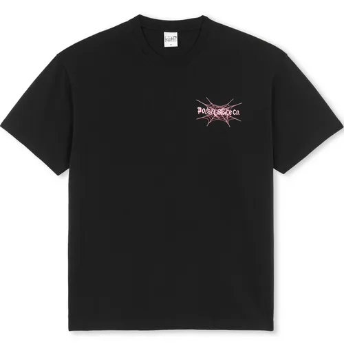 Spiderweb T-shirt Black - L