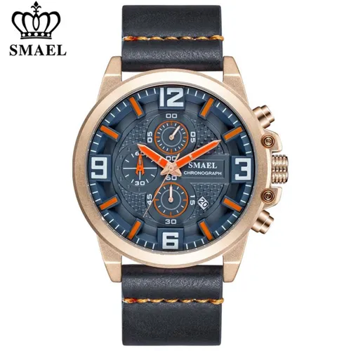 Sportief Casual Shockbestendig horloge | SMAEL 90733-R | Waterdicht | Stopwatch | Analoog | Mudmaster | Shock bestendig | Leger | Timer | Master | Lux...