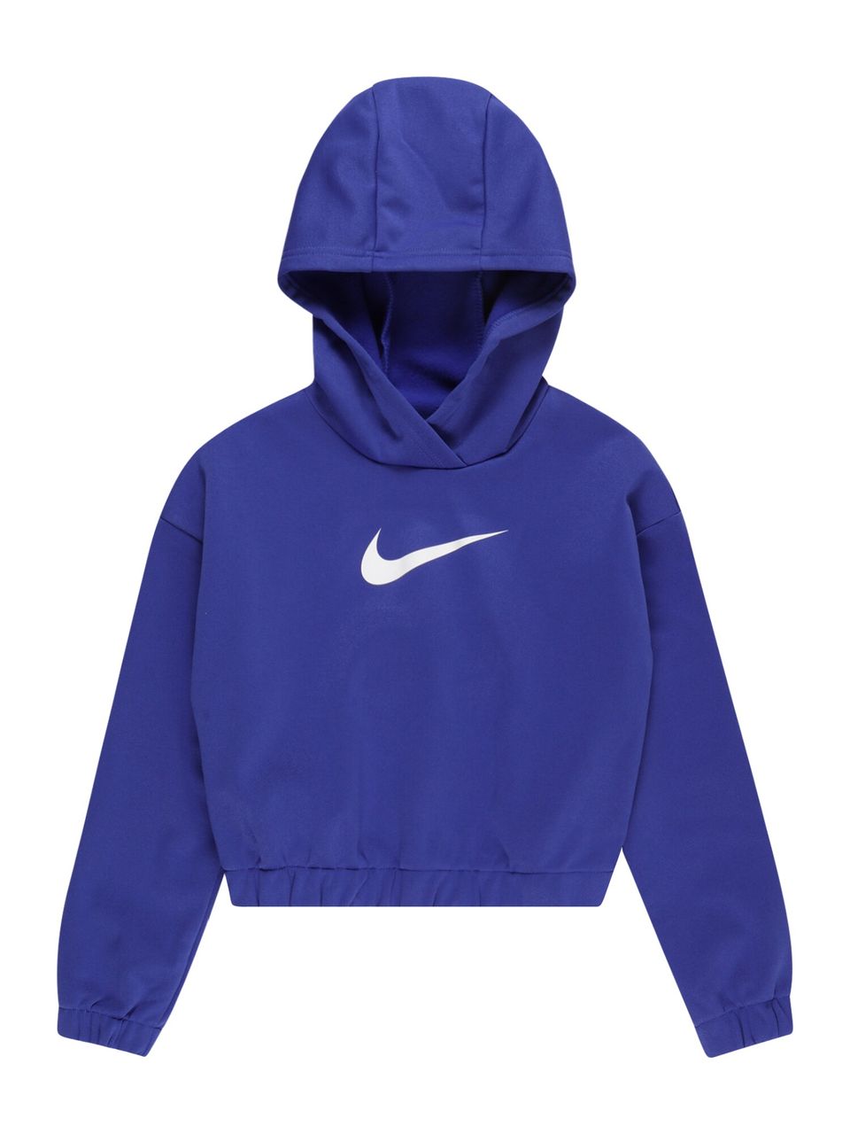 Sportief sweatshirt  donkerblauw / wit