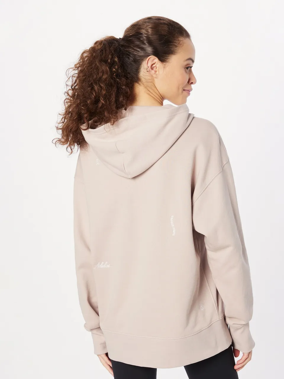 Sportief sweatshirt 'Relaxed With Healing Crystals-Inspired Graphics'