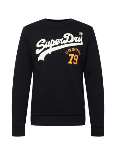 Sportief sweatshirt  sinaasappel / zwart / wit