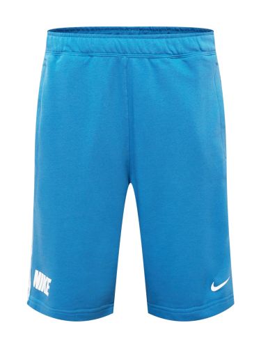 Sportswear Broek  blauw / wit