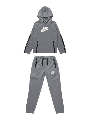 Sportswear Joggingpak  grijs / zwart / wit
