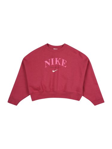 Sportswear Sweatshirt  pink / framboos / wit