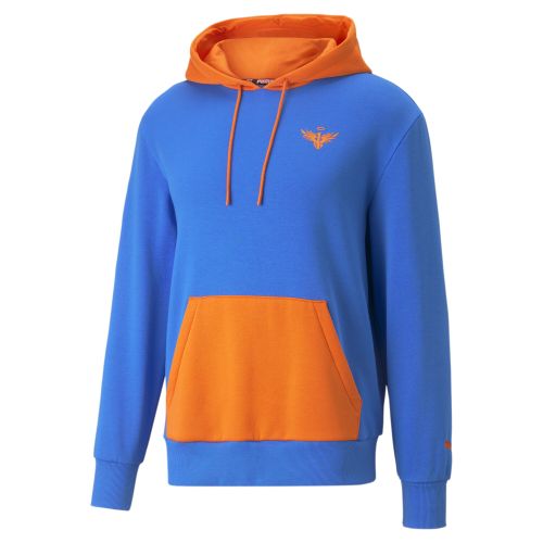 Sportsweatshirt  blauw / oranje