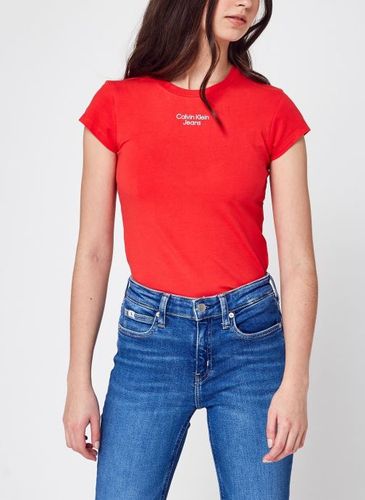 Stacked Logo Tight Tee by Calvin Klein Jeans