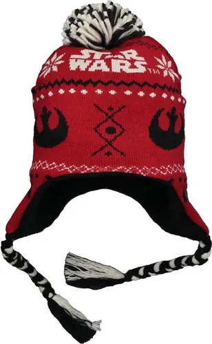 Star Wars Laplander Winter Ski Beanie Rood - Officiële Merchandise