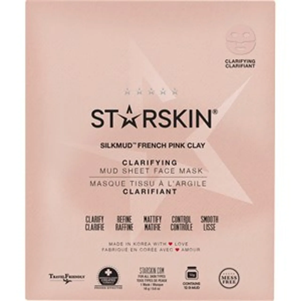 StarSkin Puifying Face Mask Bio-Cellulose 2 16 g