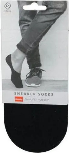 Steps Sneaker sokken zwart - XXL - Unisex