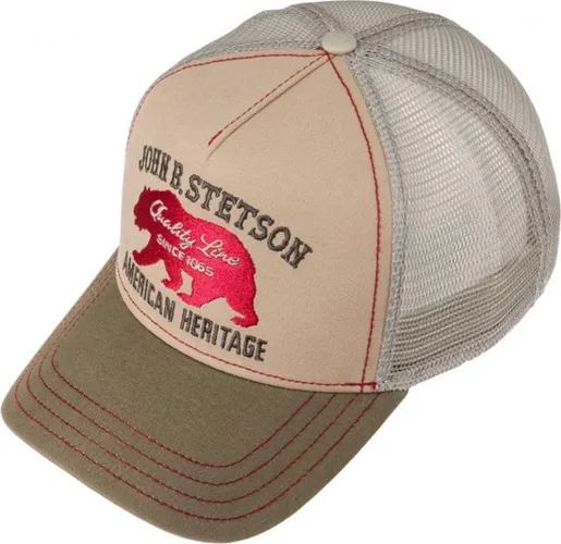 Stetson Retro Trucker Cap American Heritage Quality Line Lichtbruin -One