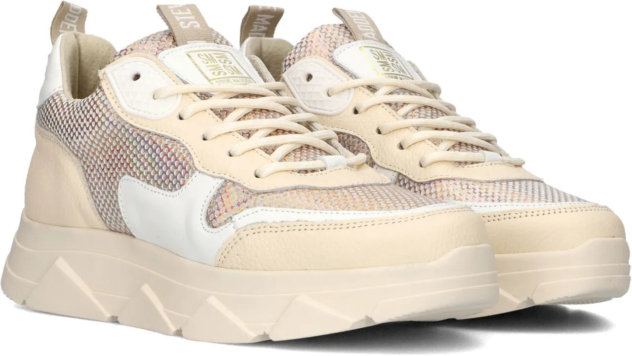 STEVE MADDEN Dames Lage Sneakers Pitty - Beige
