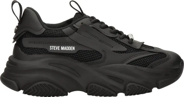 Steve Madden Possession Lage sneakers - Dames - Zwart