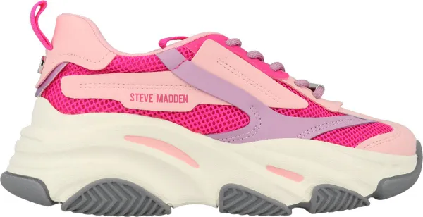 Steve Madden Possession Lage sneakers - Leren Sneaker - Dames - Paars