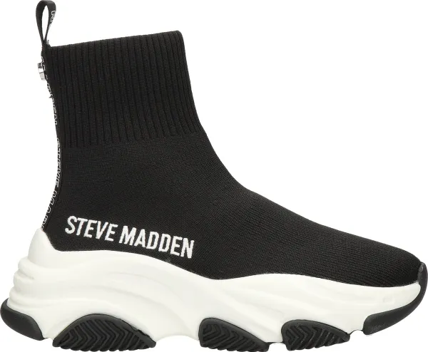 Steve Madden Prodigy dames sneaker - Zwart wit