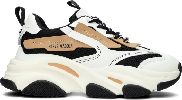 Steve Madden Progressive Lage sneakers - Dames - Zwart