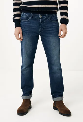 STEVE Mid Waist/ Straight Leg Jeans Mannen - Donker Used