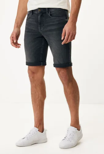 STEVE SHORT Mid Waist/ Regular Leg Short Jeans Mannen - Zwart