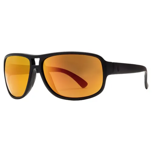 Stoke Sunglasses Matte Black/Heat Mirror - One Size