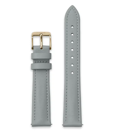Strap 16 mm Leather Gold colored