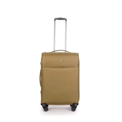 Stratic Light + zachte koffer TSA trolley met 4 uittrekbare