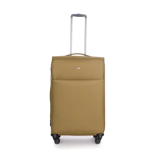 Stratic Light + zachte koffer TSA trolley met 4 uittrekbare