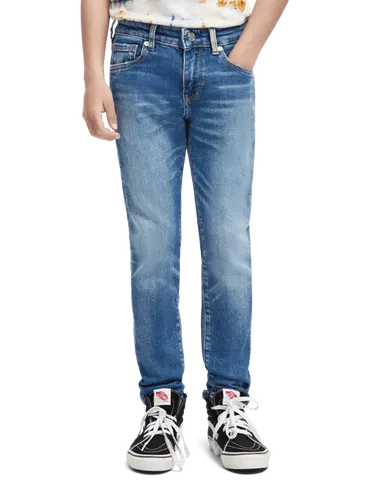 Strummer slim fit jeans  Sound and Vision - Maat 16 - Multicolor - Jongen - Jeans - Scotch & Soda