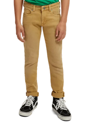 Strummer slim jeans — Garment Dyed Colours - Maat 8 - Multicolor - Jongen - Jeans - Scotch & Soda