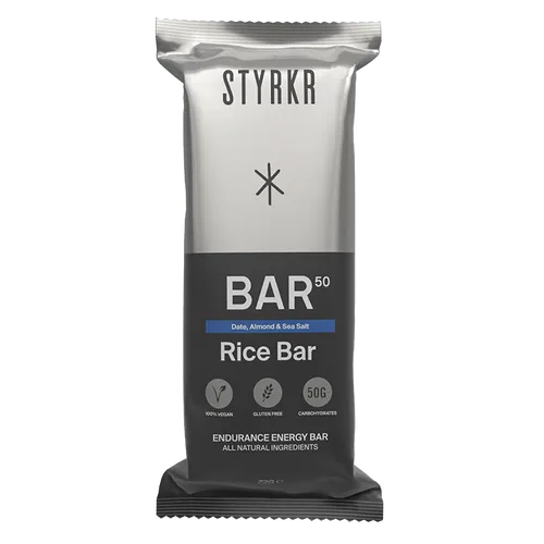 STYRKR BAR50 Rice Bar Date, Almond & Sea Salt - 72g