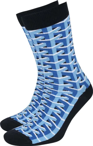 Suitable 3D Pattern Sokken Blauw - maat 42